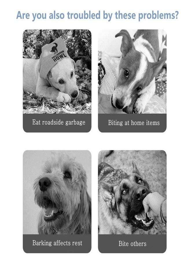 طقم كمامات للكلاب من  - 3 قطع كمامات قابلة للتعديل وسريعة التركيب، تمنع العض والنباح والمضغ، مناسبة للكلاب الصغيرة والمتوسطة والكبيرة، لون وردي - Image 3